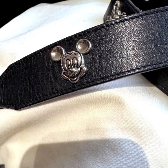 Disney Black Belt with Silver Buckle - Picture 12 of 15